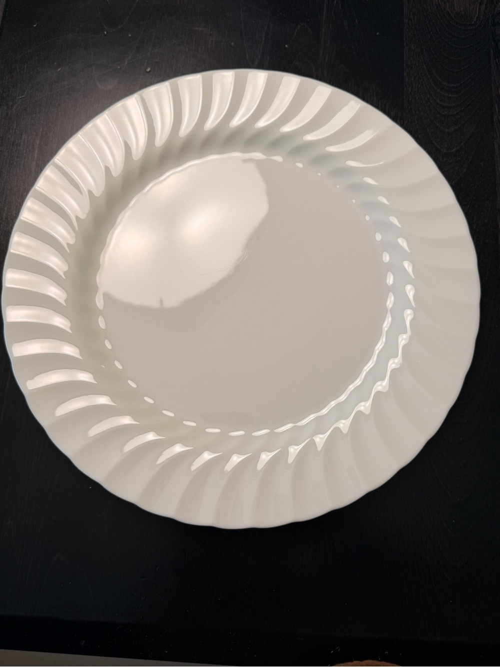 Wedgwood Candlelight dinner plate x2 bone china